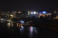 Bratislava: Eurovea z Prístavného mosta, 3.8.2018 Bratislava