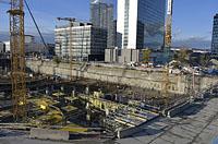 Bratislava: výstavba Eurovea II, 17.11.2020 Bratislava