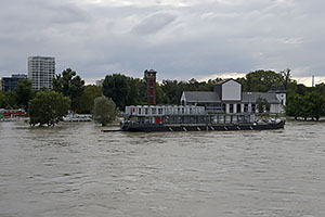 Bratislava: vysoký Dunaj, 17.9.2024 Bratislava