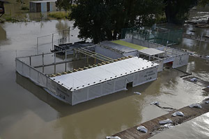 Bratislava: vysoký Dunaj, 17.9.2024 Bratislava