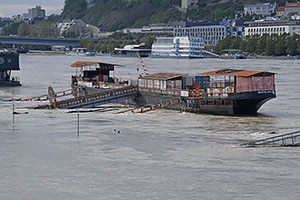 Bratislava: vysoký Dunaj, 17.9.2024 Bratislava