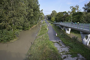 Bratislava: vysoký Dunaj, 17.9.2024 Bratislava