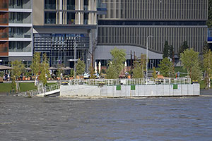 Bratislava: vysoký Dunaj, 17.9.2024 Bratislava