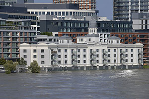 Bratislava: vysoký Dunaj, 17.9.2024 Bratislava