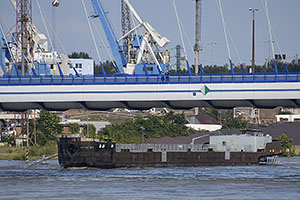 Bratislava: vysoký Dunaj, 17.9.2024 Bratislava