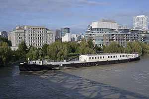 Bratislava: vysoký Dunaj, 17.9.2024 Bratislava