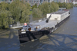 Bratislava: vysoký Dunaj, 17.9.2024 Bratislava