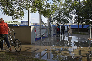 Bratislava: vysoký Dunaj, 17.9.2024 Bratislava
