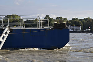 Bratislava: vysoký Dunaj, 17.9.2024 Bratislava