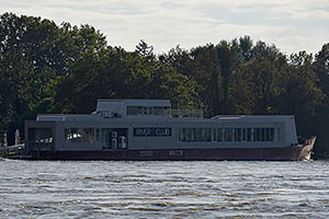 Bratislava: vysoký Dunaj, 17.9.2024 Bratislava