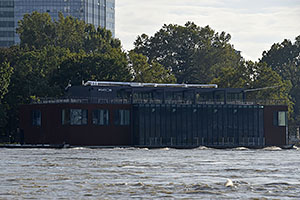 Bratislava: vysoký Dunaj, 17.9.2024 Bratislava