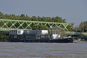 Bratislava: vysoký Dunaj, 17.9.2024 Bratislava