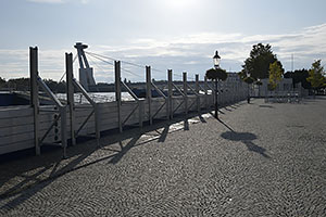 Bratislava: vysoký Dunaj, 17.9.2024 Bratislava