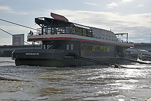 Bratislava: vysoký Dunaj, 17.9.2024 Bratislava