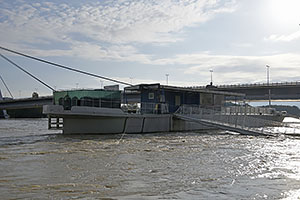 Bratislava: vysoký Dunaj, 17.9.2024 Bratislava
