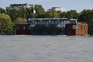 Bratislava: vysoký Dunaj, 17.9.2024 Bratislava