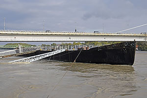Bratislava: vysoký Dunaj, 17.9.2024 Bratislava