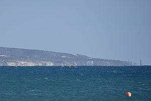 Lemesós, Limassol: pobrežie, White Rocks, 19.11.2023 Lemesós, Limassol