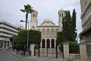 Lemesós, Limassol: katedrála Agia Napa, 19.11.2023 Lemesós, Limassol