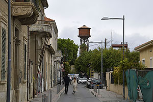 Lemesós, Limassol: Eirinis, vodojem, 19.11.2023 Lemesós, Limassol