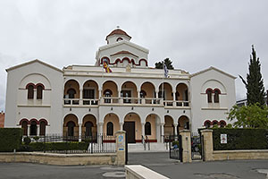 Lemesós, Limassol: katolícky kostol, Καθολικός ναός, 19.11.2023 Lemesós, Limassol