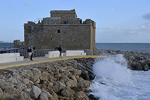 Pafos: hrad Pafos, Paphos Castle, Κάστρο Πάφου, 20.11.2023 Pafos