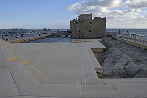 Pafos: hrad Pafos, Paphos Castle, Κάστρο Πάφου, 20.11.2023 Pafos