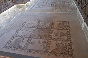 Pafos: archeologický park Pafos, House of Dionysos, 20.11.2023 Pafos