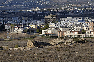 Pafos: archeologický park Pafos, mestské hradby, 20.11.2023 Pafos