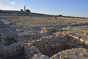 Pafos: archeologický park Pafos, Agora, 20.11.2023 Pafos