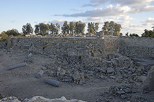 Pafos: archeologický park Pafos, Saranta Kolones, Σαράντα Κολώνες, 20.11.2023 Pafos