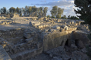 Pafos: archeologický park Pafos, Saranta Kolones, Σαράντα Κολώνες, 20.11.2023 Pafos
