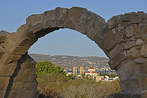 Pafos: archeologický park Pafos, Saranta Kolones, Σαράντα Κολώνες, 20.11.2023 Pafos