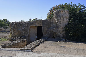 Pafos: královské hrobky, Τάφοι των Βασιλέων, Tombs of the Kings, 21.11.2023 Pafos