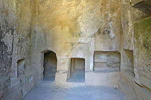 Pafos: královské hrobky, Τάφοι των Βασιλέων, Tombs of the Kings, 21.11.2023 Pafos