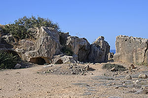 Pafos: královské hrobky, Τάφοι των Βασιλέων, Tombs of the Kings, 21.11.2023 Pafos