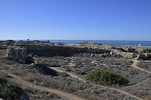 Pafos: královské hrobky, Τάφοι των Βασιλέων, Tombs of the Kings, 21.11.2023 Pafos