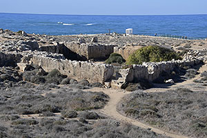 Pafos: královské hrobky, Τάφοι των Βασιλέων, Tombs of the Kings, 21.11.2023 Pafos