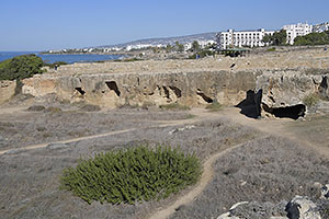 Pafos: královské hrobky, Τάφοι των Βασιλέων, Tombs of the Kings, 21.11.2023 Pafos