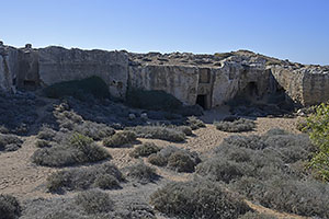 Pafos: královské hrobky, Τάφοι των Βασιλέων, Tombs of the Kings, 21.11.2023 Pafos