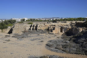 Pafos: královské hrobky, Τάφοι των Βασιλέων, Tombs of the Kings, 21.11.2023 Pafos