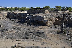 Pafos: královské hrobky, Τάφοι των Βασιλέων, Tombs of the Kings, 21.11.2023 Pafos
