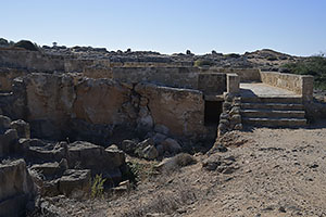 Pafos: královské hrobky, Τάφοι των Βασιλέων, Tombs of the Kings, 21.11.2023 Pafos