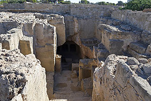 Pafos: královské hrobky, Τάφοι των Βασιλέων, Tombs of the Kings, 21.11.2023 Pafos