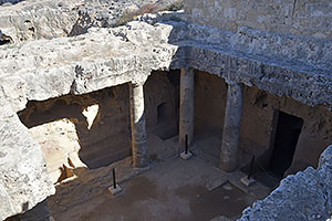 Pafos: královské hrobky, Τάφοι των Βασιλέων, Tombs of the Kings, 21.11.2023 Pafos