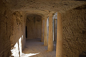 Pafos: královské hrobky, Τάφοι των Βασιλέων, Tombs of the Kings, 21.11.2023 Pafos