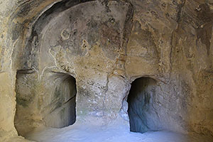 Pafos: královské hrobky, Τάφοι των Βασιλέων, Tombs of the Kings, 21.11.2023 Pafos