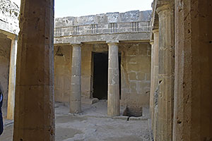 Pafos: královské hrobky, Τάφοι των Βασιλέων, Tombs of the Kings, 21.11.2023 Pafos