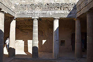 Pafos: královské hrobky, Τάφοι των Βασιλέων, Tombs of the Kings, 21.11.2023 Pafos