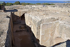 Pafos: královské hrobky, Τάφοι των Βασιλέων, Tombs of the Kings, 21.11.2023 Pafos